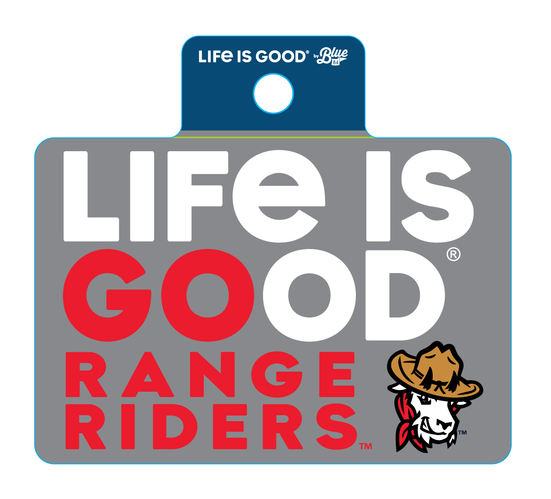 LIG Stacked - Sticker | Glacier Range Riders Mercantile