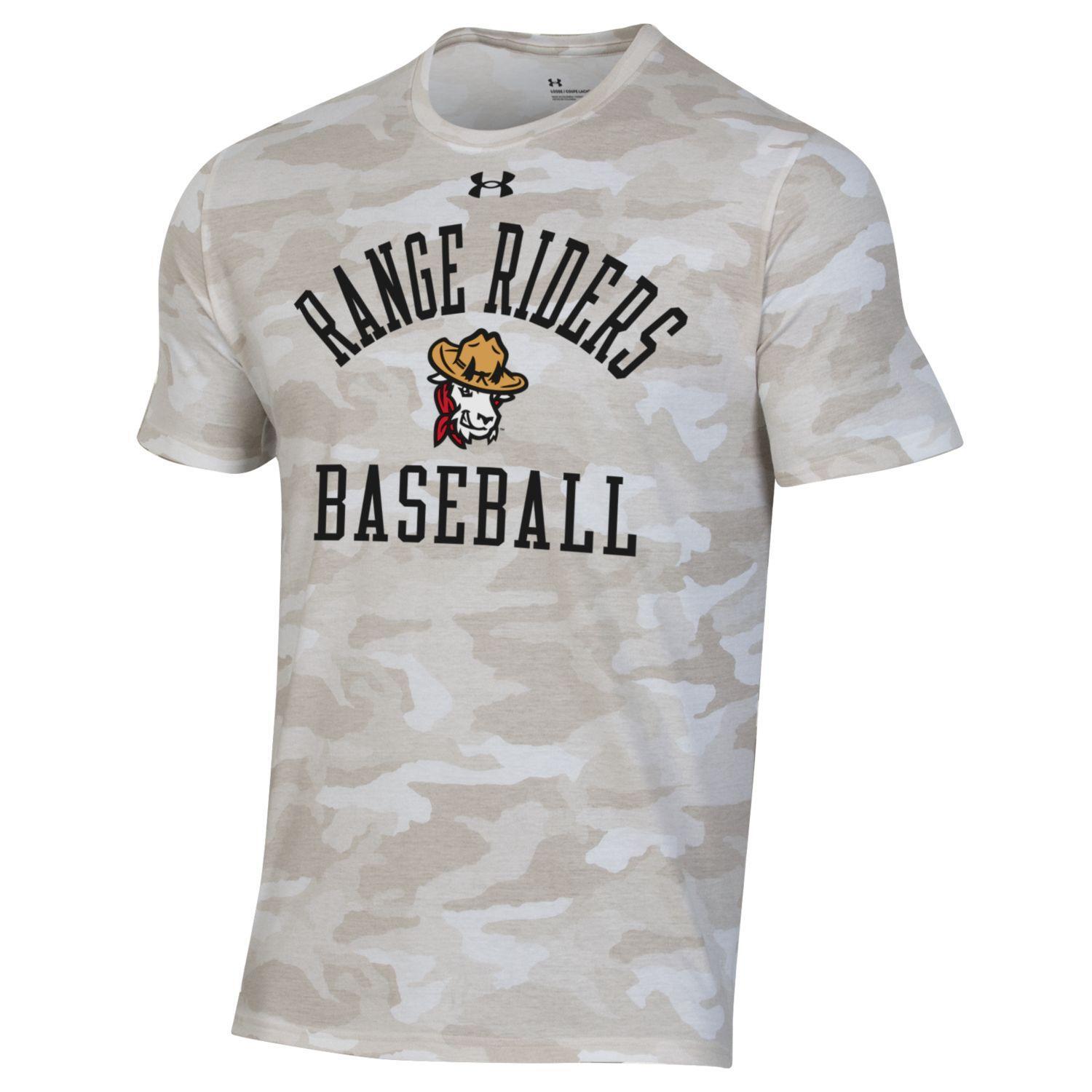 Under armour camo must baseball jersey