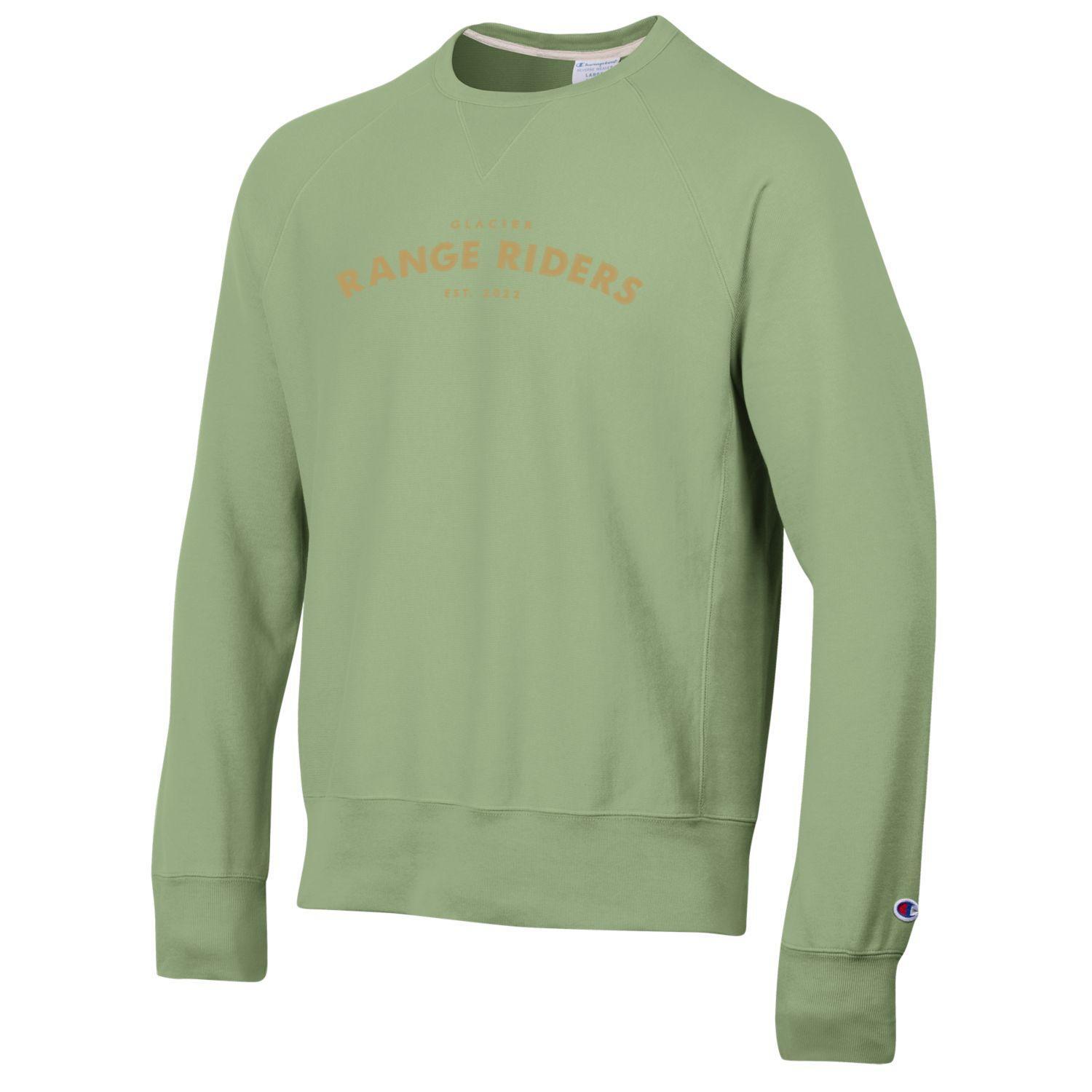 Champion green crew neck outlet